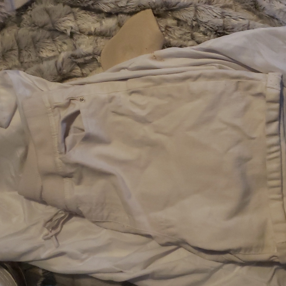 White Justice Plys Size Jean Shorts